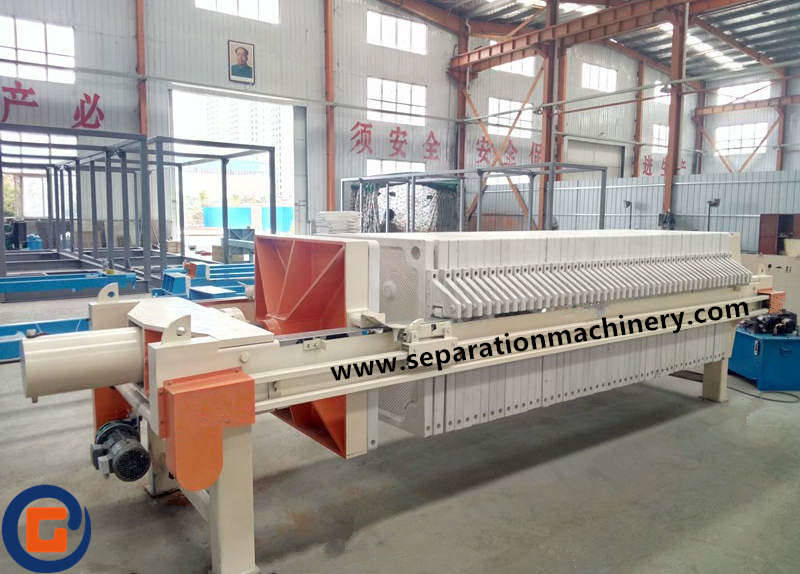 Automatic Wastewater Dewatering Treatment Filter Press 