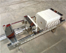 Stainless Steel Filter Press Used In Southeast Asia 