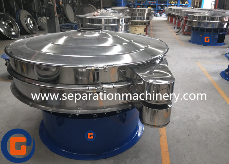 Electric Sieving Pellet Powder Industrial Rotating Circular Rotary Vibrating Screen Sieve