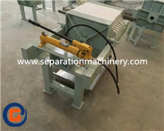 Small Capacity Manual Hydraulic Filter Press 