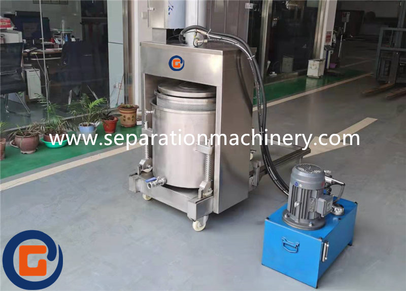 Hydraulic Cold Coconut Milk Coconut Oil Press Machine Used For Making Extract VCO