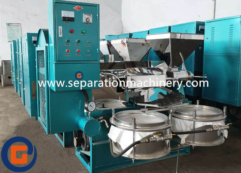 Automatic Screw Oil Press Machine With Filter Used In Edible Oil Industry