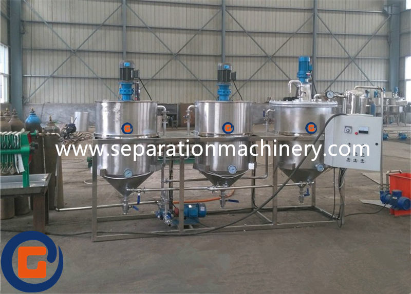 Edible Oil Refining Machine Cooking Oil Refining Mill Equipment