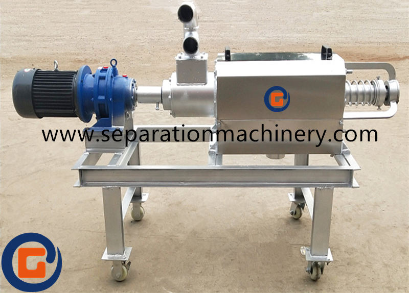 Farming Animal Dung Solid Liquid Separator Automatic Poultry Manure Dewatering Machine